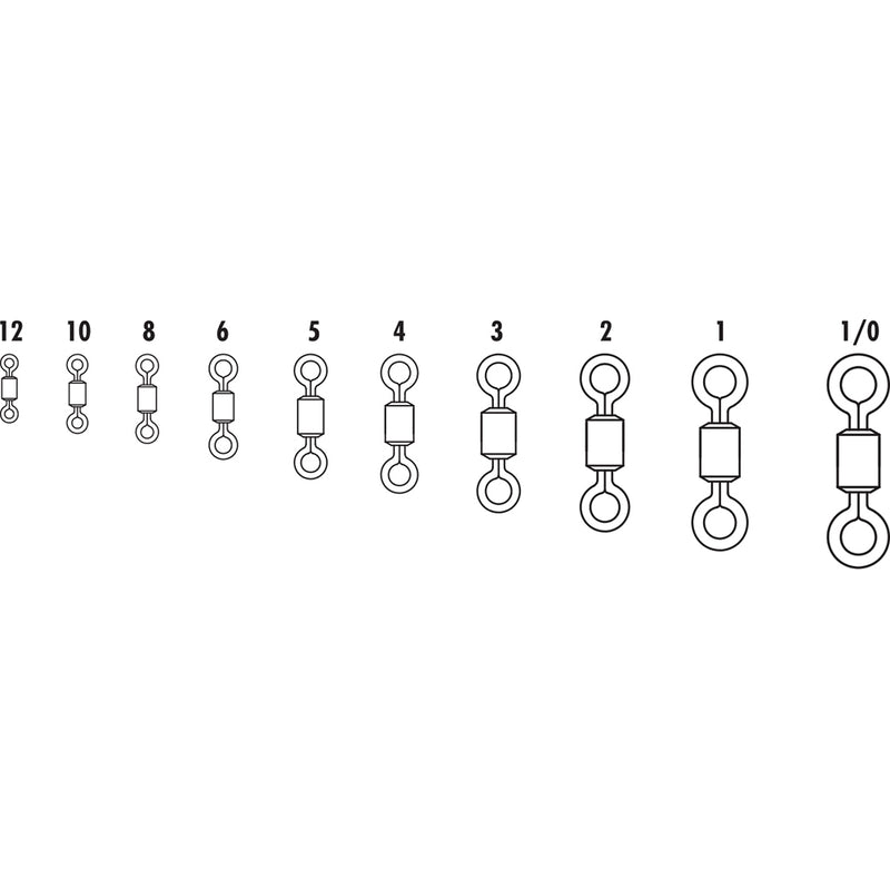 Load image into Gallery viewer, VMC SSRS Stainless Steel Rolling Swivel #4VP - 180lb Test *50-Pack [SSRS#4VP]
