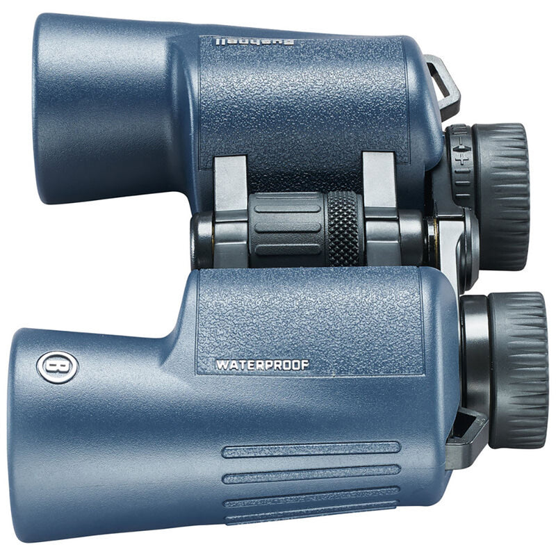 Load image into Gallery viewer, Bushnell 12x42mm H2O Binocular - Dark Blue Porro WP/FP Twist Up Eyecups [134212R]
